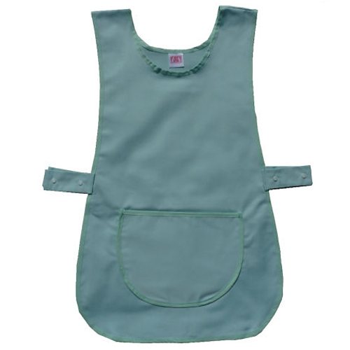 Light Green Uniform Tabard with Front Pocket